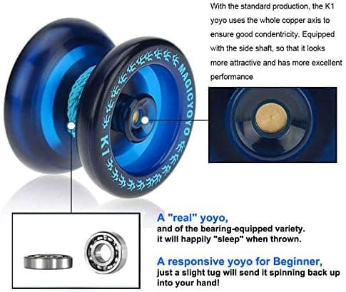 Nybegynnerjojoer MAGIC YOYO K1 Enkel Jojo for Barn Responsive Jojoer