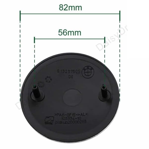 BM-W-tunnus konepellin logo 82MM 82MM