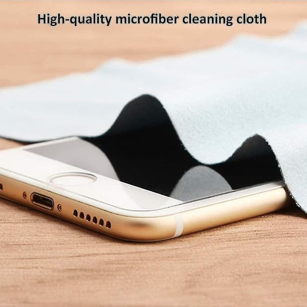 Microfiber Cleaning Cloth, Perfect for Cleaning Camera Lenses, Glasses, Phone Screens, Tablets, DVDs, and Delicate Surfaces (10-pack) Szkyd--