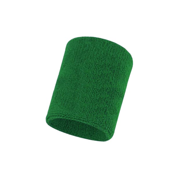Gröna, 2 handledsskydd, 10 cm mjuka bomullsvadderade sport-handledsskydd