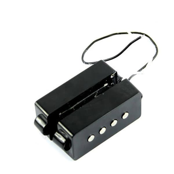 Svart 4-strängad brusfri pickup-set för Precision P Bass Bridge Pickup Set Ny-hy