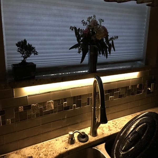 LED Dobbel Modus Bevegelsesnattlys, Fleksibel LED-stripe med Bevegelse