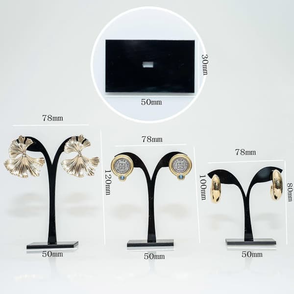 Three-piece Earring Holder, Earring Organizer/Jewelry Stand, Earring Display Jewelry Holder [DB]