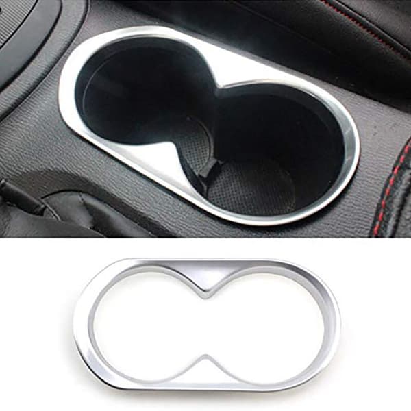 For -5 Cx5 2012 2013 2014 Bil Centerkonsoll Panel Kopp Drikkeholder Deksel Trim Ramme Støping Dekor Tilbehør