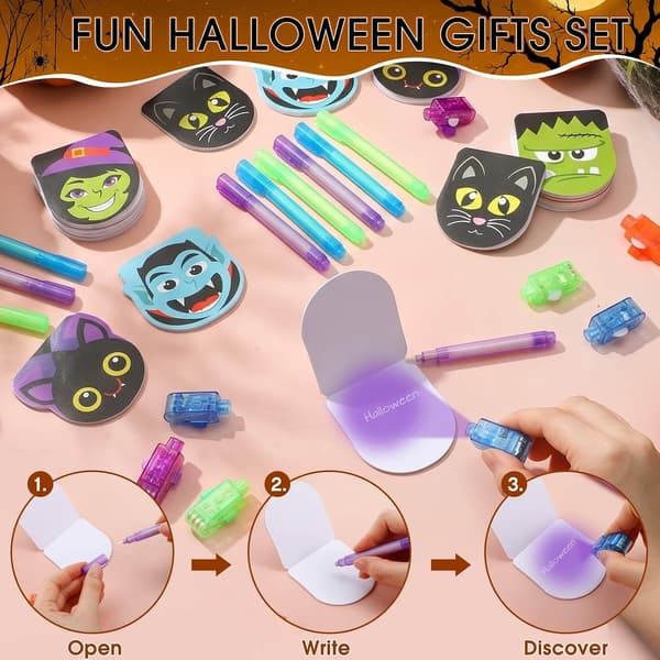 24 sett Halloween-festgaver til barn i bulk -