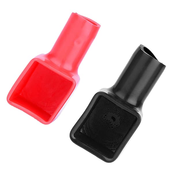 Pair Battery Terminal Covers Red & Black Positive and Negative 192681 192682