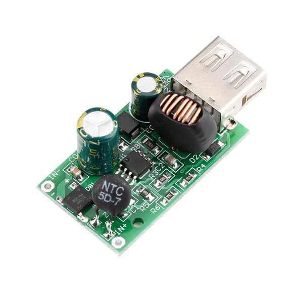 2 kpl 5V 2A yksittäisiä USB-sähkölatausmoduuleja DC8-90V levylle virta -