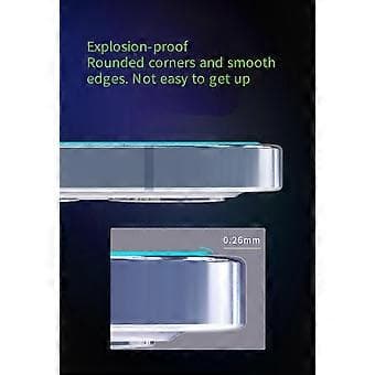 Screen Protector Compatible with iPhone XR 6.1 New Green Light Tempered Film with Black Edges Eye Protection Explosion-proof Easy Installation - Case Friendly