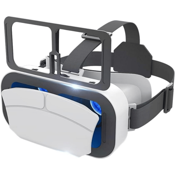 (G12-Vit) VR-headset kompatibel med iPhone og Android-telefoner