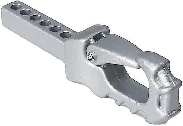 Højkvalitets trækkrog i aluminiumslegering til RC Crawler-entusiaster – til TRX4 og SCX10 (Sort)