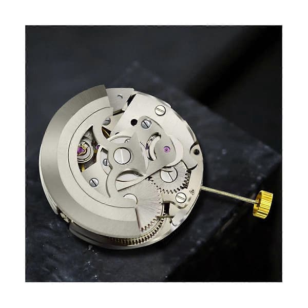 Strålningsjustering Skeletbevægelse Justeringsmønster Automatisk Urværk 2001 Sølv Silver