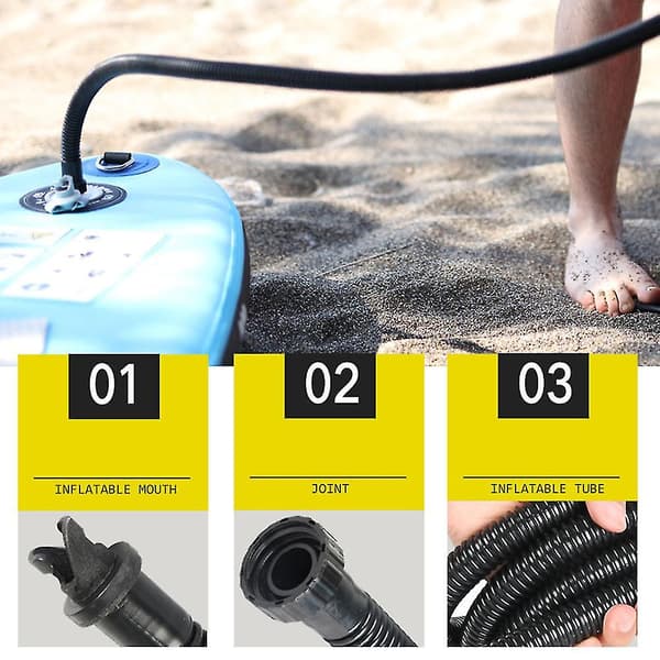 Blød oppustelig slange til luftpumpe til Aqua Marina/zray Stand Up Paddle