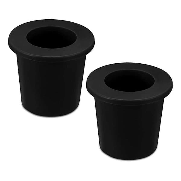2 Pcs Umbrella Table Ring Hole, Silicone Umbrella Cone Wedge Plug Sleeve Patio Adapter Umbrella Table Hole Insert