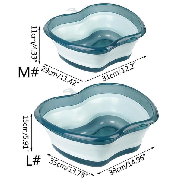 Thick Wash Basin Medium Size Dish Basin Bathroom Laundry Basket with Hanging Hole Foldable Portable for Home Pink Pink