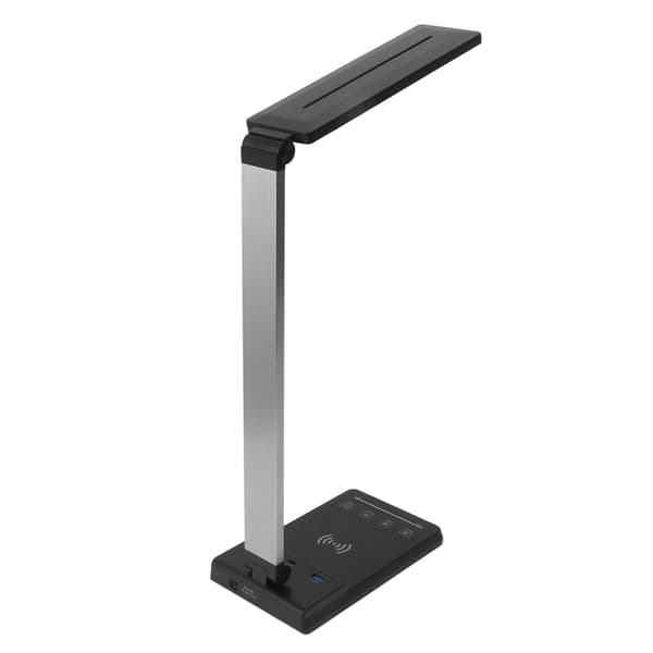 LED Desk Lamp with Wireless Charger, Mobile Phone Fast Charging Port PD3.0 Interface 100‑240V EU Plug