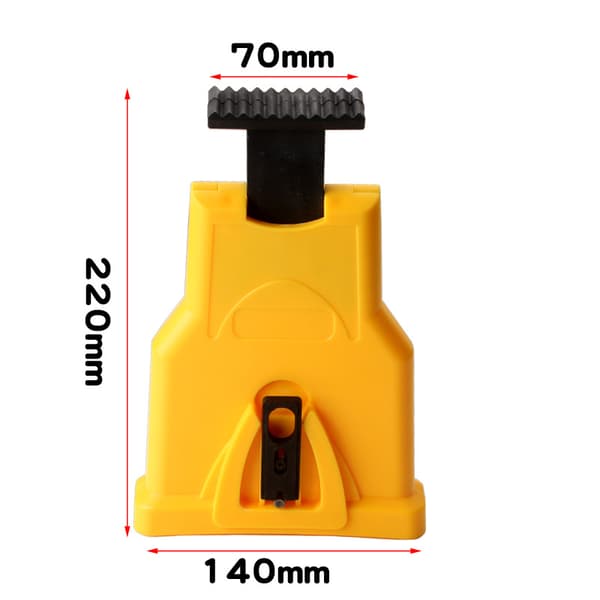 Chainsaw Sharpener with 1 Grinding Stone Chainsaw Sharpener for 14-20 inch Guide Bars and 2-Hole Chainsaw Guide Bars