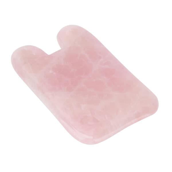2024 Professionelt Rosenkvarts Ansigtsmassage Gua Sha Værktøj Bærbart Ansigts Skrabebord