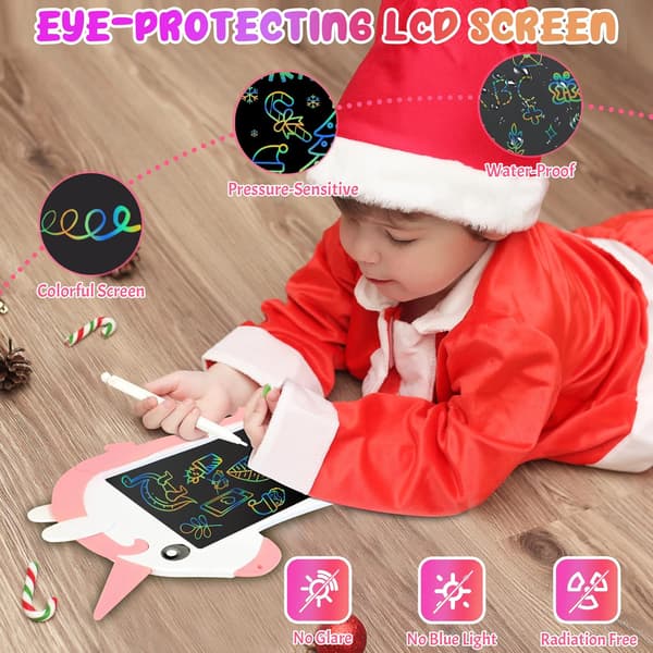 Unicorn Tablet LCD-tegneplade til børn 8,5 tommer sletbar Colo A A