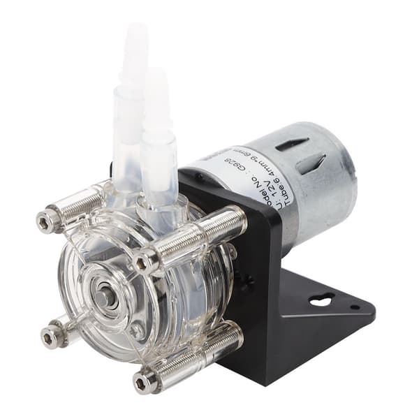 High Quality Peristaltic Pump, Large Flow Rate, Corrosion Resistant with Transparent PC Head 500ml/min 12V