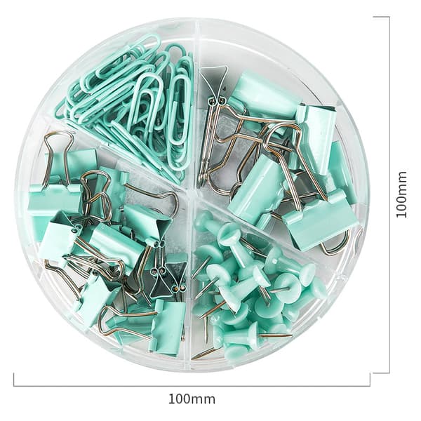 Kontormateriell for kvinner, binders, binders og tegnestifter