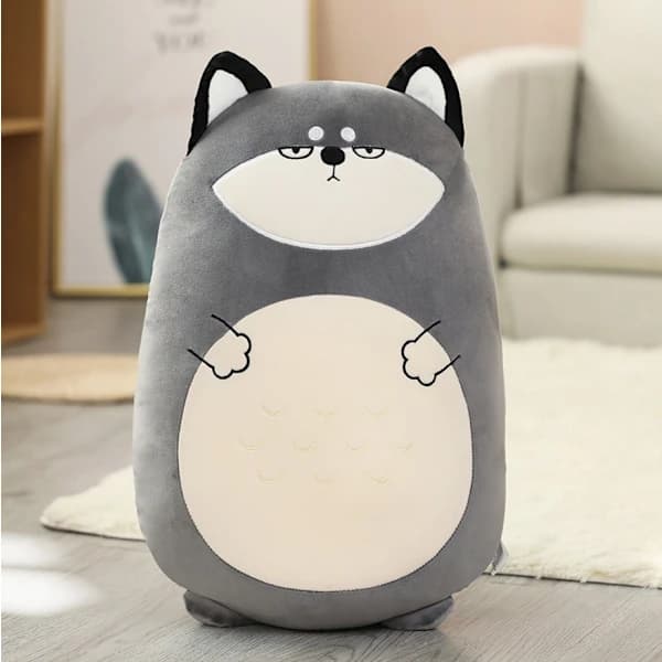 New 60cm Squishmallows Plush Kawaii Soft Large Pillow Husky