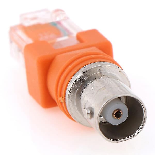 1 stk. BNC Hun til RJ45 Han Koaksial Tynd Adapter Shytmv