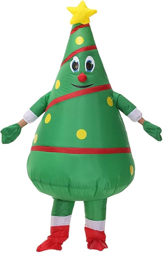 Oppustelig julekostume, Halloween-kostume, Cosplay-kostume