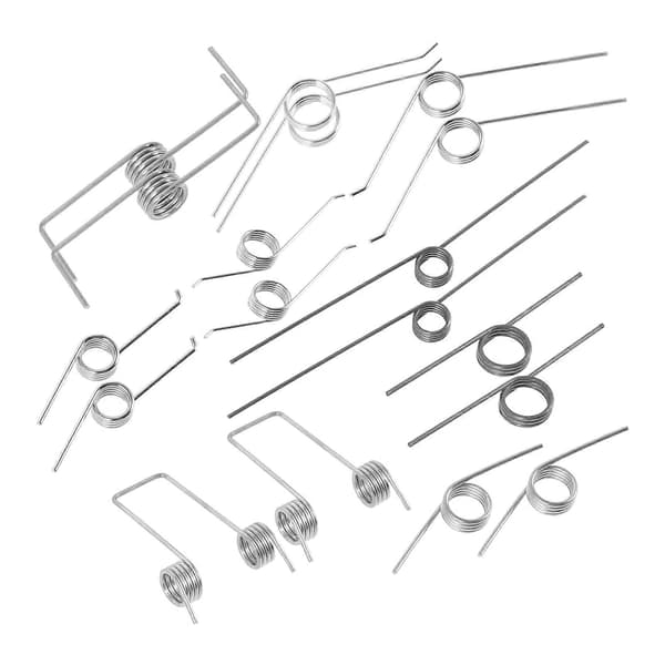 18 Pieces Torsion Spring Small Spring Torsion Spring Trash Can Lid Torsion Spring for Repair