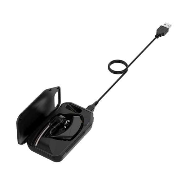 Hovedtelefon Opladningsboks Opbevaring USB Oplader Etui til Plantronics Voyager 5200