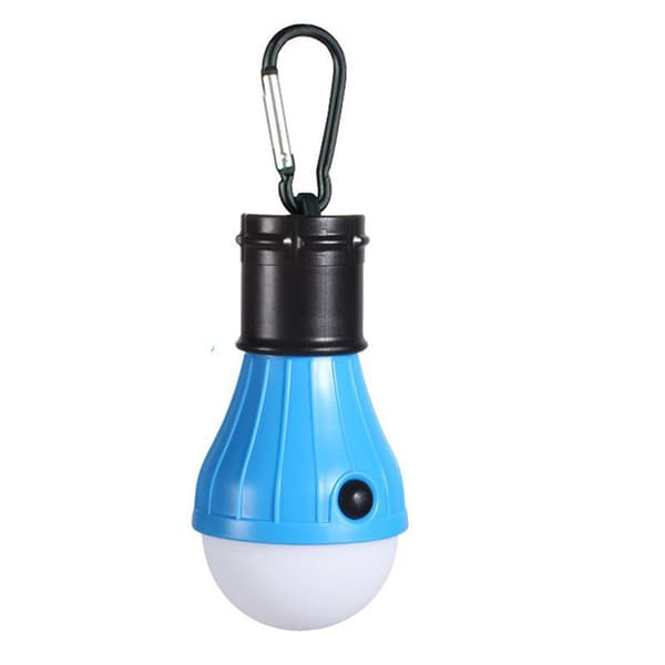 Blå Camping Lanterne, Bærbare LED-Lyspærer, LED Campinglampe