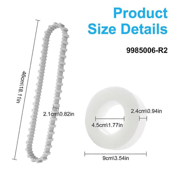 Automatic Pool Cleaner Replacement Parts - Timing Track 9985006-R2 for CC Plus (FMY) As Shown As Shown
