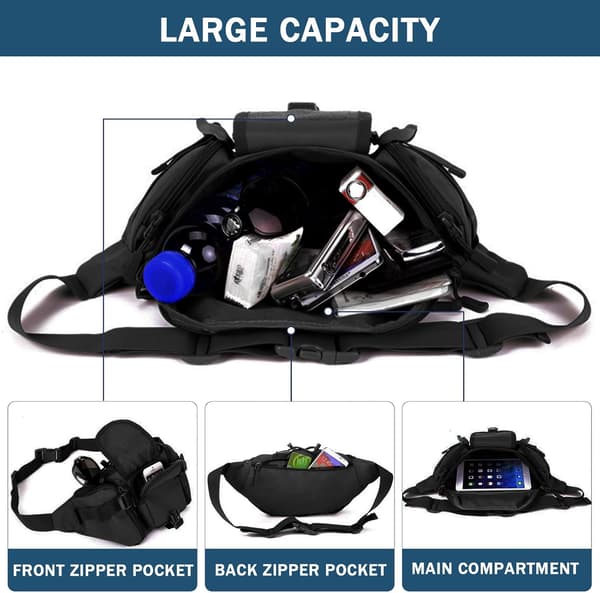 Military Tactical Waist Bag Multifunctional Waterproof