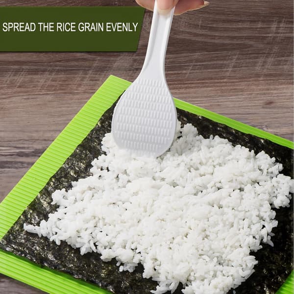 Premium Silicone Sushi Making Kit - Rolling Mat for Beginners and Kids, 22 x 20 cm