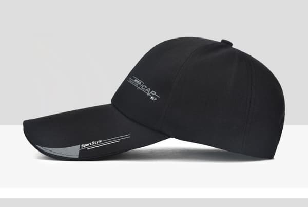 Blå Mesh-Justerbar Baseballkasket Golfhat Motorcykel Trucker Kasket