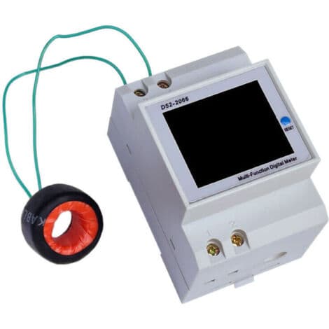 AC 40-300V 100A Digital Energimåler – 6-i-1 Voltmeter Amperemeter – Baggrundsbelyst LCD-display – Til Præcise Elektriske Målinger