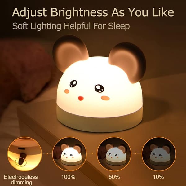Children's Night Light 3-in-1 Alarm Clock and Night Light 7 Colors
