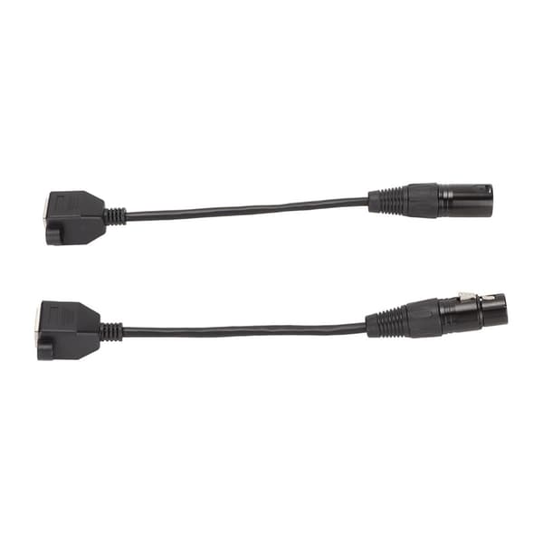 2 stk XLR3 til RJ45-kabel 3-pinners Plug and Play XLR-hunn KLB