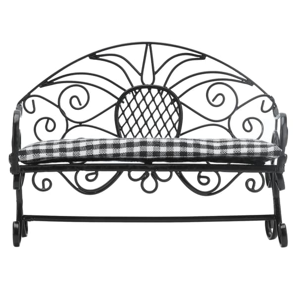 Miniature Bench, Fine Workmanship, Beautifully Designed, Cute Appearance, 1:12 Miniature Furniture