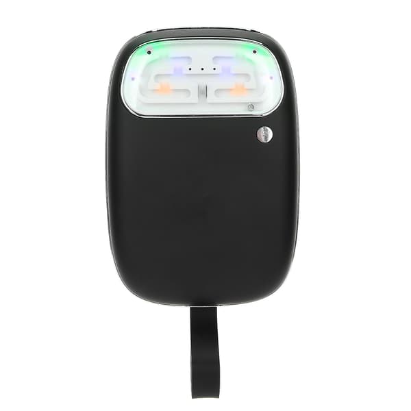 Bærbar Elektrisk Håndvarmer Powerbank - Sort