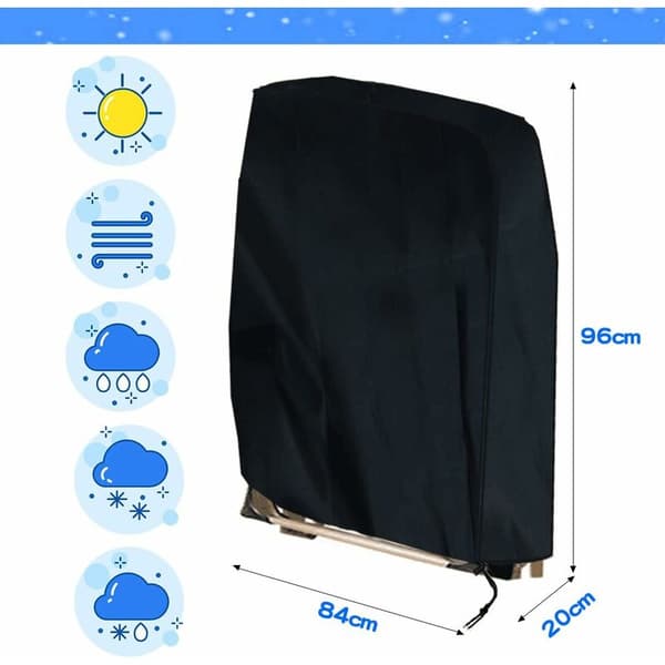Sammenleggbart solstoldeksel, Oxford Garden 210D solstoldeksel (96x85cm) 1 stk