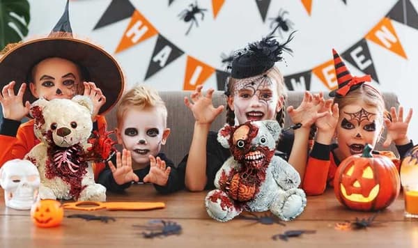 Halloween Decoration, Halloween Blown Bear, Halloween Horror Ted