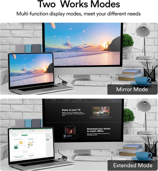 1080P (musta) DP-VGA-sovitin, kullattu DisplayPort-VGA-liitin