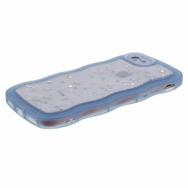 JTW-serien til iPhone 7/8/SE (2020)/SE (2022) Cover Glitterstjerner Bølget Kant TPU-beskyttelse Multicolor Style C Multicolor Style C