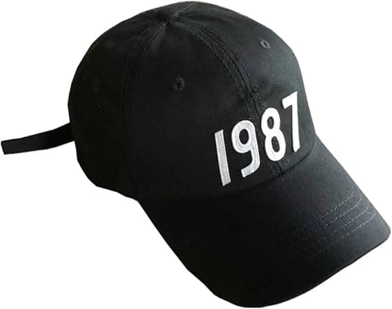 1987 Baseballkasket Retro Vild Toppet Solskærm Solhat 21-23,6\"