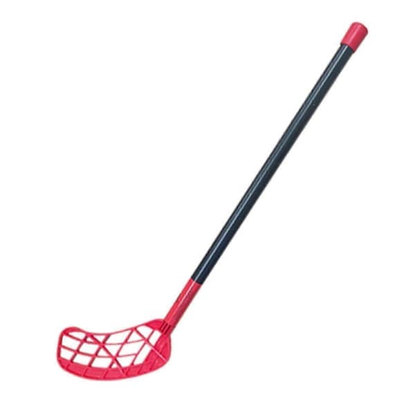 Lasten salibandymaila maahockeymaila ulkoharjoitteluun vihreä punainen 85 cm