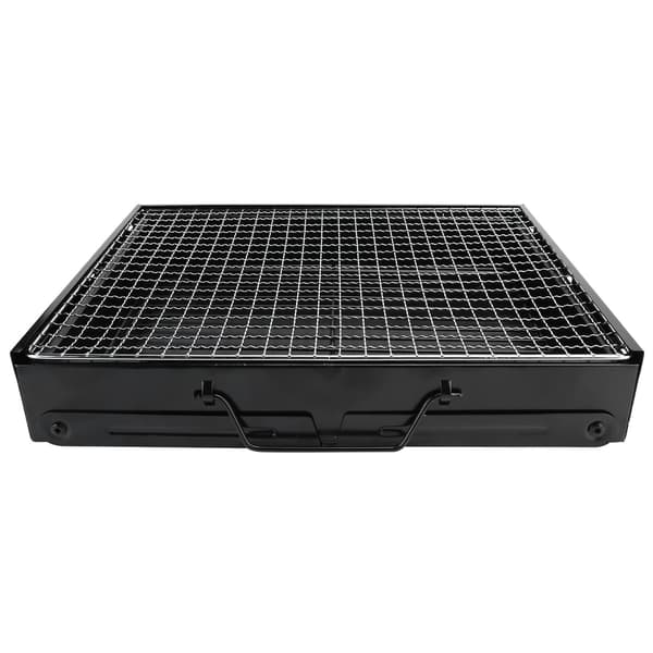 Bärbar grillugn i rostfritt stål, BBQ-grillset för matlagning, camping, picknick, vandring