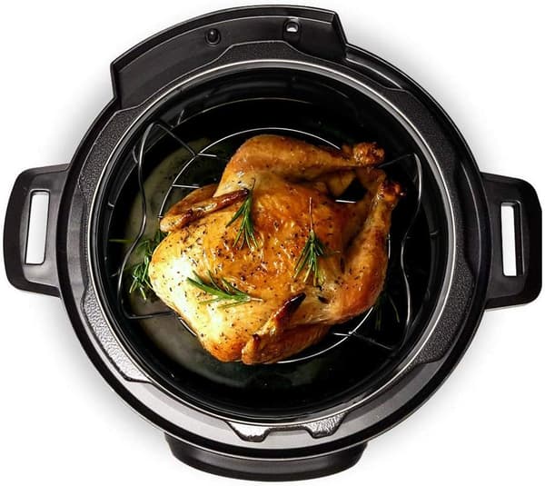 Steaming Rack with Handles, Compatible with Instant Pot Accessories 3 Qt 5 Quart, Pressure Cooker Trivet Wire Steam