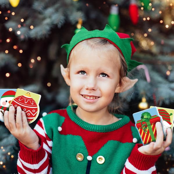48 stk. mini-juleblokker i bulk, notatbok som festgave -