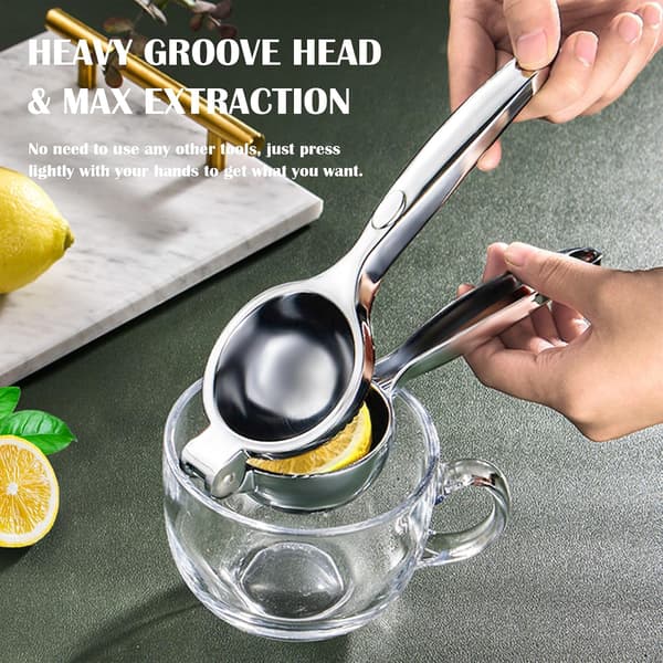 Premium citronpresser, højeste effektivitet, ergonomisk design og multifunktionel juicer, holdbart køkkenredskab