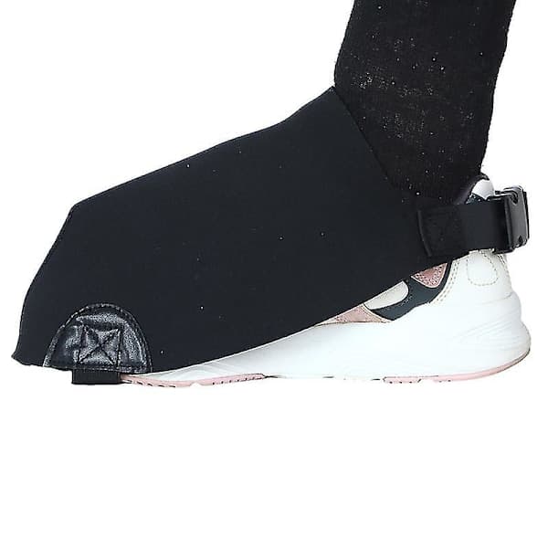 Ouble Ski Shoe Covers Waterproof Warm Shoe Covers Black Snow Shoe Covers-FA-